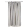 Design Imports Gray Braided Stripe Throw