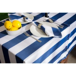 Design Imports Nautical Blue Cabana Stripe Outdoor Tablecloth With Zipper 60X84 -Design Imports GUEST b4235b35 6990 4bcf 826f 67ccf2f356b5 1
