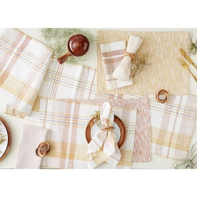 Design Imports Veranda Plaid Placemat Set/4 6 Design Imports Veranda Plaid Placemat Set/4 - Image 6