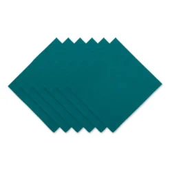 Design Imports Storm Blue Solid Napkin Set/6 -Design Imports GUEST b46d4ce3 5018 4cad b2f0 dea943fad1ce