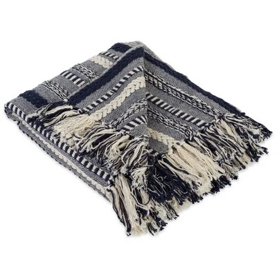50"x60" Braided Striped Throw Blanket - Design Imports 14 50"x60" Braided Striped Throw Blanket - Design Imports - Image 14