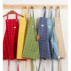 Design Imports Cotton Flour Sack Kitchen Towel Set/4, Feather Gray