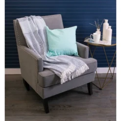 50"x60" Herringbone Striped Throw Blanket - Design Imports -Design Imports GUEST b8374145 eb2b 4ee1 8a23 3792c33e37df