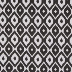 Design Imports Black Ikat Outdoor Tablecloth 60 Round -Design Imports GUEST b8ab9d96 7478 4864 9cfa e2f536f4ecf0