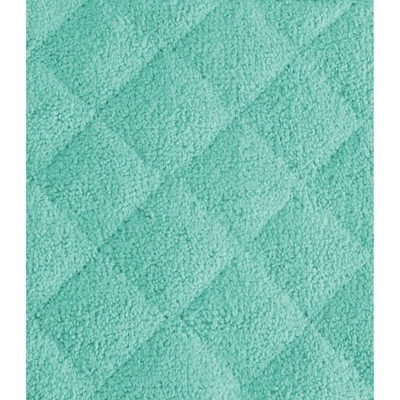 Design Imports Terry Solid Potholder Set 3 Piece Aqua 7X7" 4 Design Imports Terry Solid Potholder Set 3 Piece Aqua 7X7" - Image 4