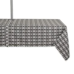Design Imports Black Ikat Outdoor Tablecloth With Zipper 60X84 19 Design Imports Black Ikat Outdoor Tablecloth With Zipper 60X84 -Design Imports GUEST ba9204d7 87da 47ce 879a 7d95265dd9d3