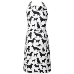 Design Imports Dog Print Chef Apron, Black/White 7 Design Imports Dog Print Chef Apron, Black/White -Design Imports GUEST bc057e4c 09a4 49a2 a9ab 5338b12dad76