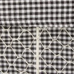 Design Imports Set Of 3 S Antique White Chicken Wire Gingham Check Liner Baskets Black/White 8 Design Imports Set Of 3 S Antique White Chicken Wire Gingham Check Liner Baskets Black/White -Design Imports GUEST c1156da7 6bd3 4743 8764 6d92d3cbc4ec
