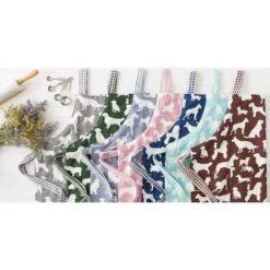 Design Imports Hunter Green Dog Print Chef Apron -Design Imports GUEST c1a583c8 f0cf 4da4 b1b0 9064ac28701f 1