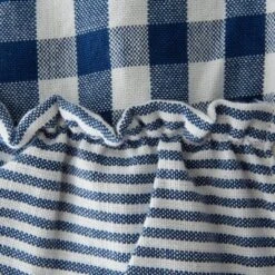 Design Imports Navy/Off White Gingham Apron -Design Imports GUEST c26625ef e42e 4a2f b222 f19287f11269
