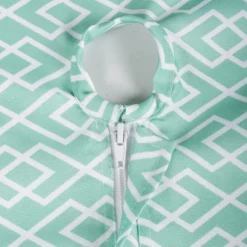 Design Imports Aqua Diamond Outdoor Tablecloth With Zipper 60X120 -Design Imports GUEST c5251a46 3991 4886 a290 c6581a540c57