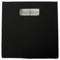 Polyester Cube Solid Black Square 13x13x13 -Design Imports GUEST c5f7aaef 690a 4558 8587 7f58c82e3ed7 1