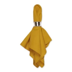 Design Imports Lemongrass Solid Napkin Set/6