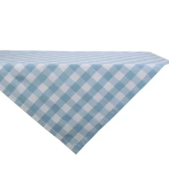 Design Imports Buffalo Check Cotton Tablecloth, Light Blue & White, 40X40" -Design Imports GUEST c6c45ce4 2636 45e9 a299 58a811cc12cf