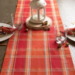 Design Imports Autumn Spice Plaid Table Runner 14X108 -Design Imports GUEST c86fce25 35d2 4ced a4b9 5047b96ccf61