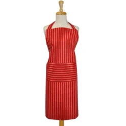 Design Imports Stripe Chef Apron Tango Red -Design Imports GUEST c9513c92 f33c 426a 8392 87cc8375ab3f