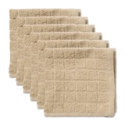 Design Imports Windowpane Terry Dishcloth Set 6 Piece, 12X12", Beige 13 Design Imports Windowpane Terry Dishcloth Set 6 Piece, 12X12", Beige -Design Imports GUEST ca8695a2 e6ee 4513 a4c3 2e62cdb39c3e