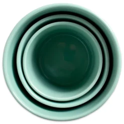 Design Imports Aqua Coffee/Sugar/Tea Ceramic Canister Set/3 11 Design Imports Aqua Coffee/Sugar/Tea Ceramic Canister Set/3 -Design Imports GUEST cac48a00 8d15 4768 8c83 a5c194bbed41