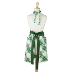 Design Imports Lucky Clover Embellished Apron