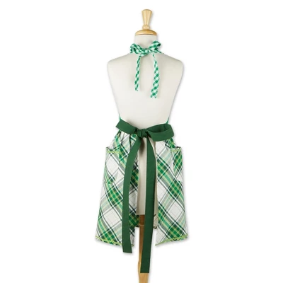 Design Imports Lucky Clover Embellished Apron 1 Design Imports Lucky Clover Embellished Apron