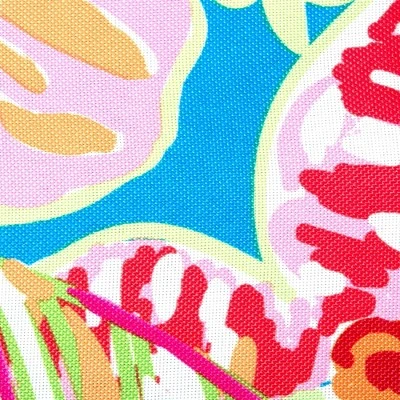 Design Imports Summer Floral Outdoor Tablecloth With Zipper 60 Round 5 Design Imports Summer Floral Outdoor Tablecloth With Zipper 60 Round - Image 5