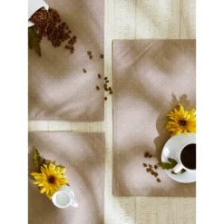 Design Imports Stone Tonal Lattice Print Outdoor Placemat Set/6 -Design Imports GUEST ccbf1fd9 4b85 405e 8be1 7d2aa48d53fb