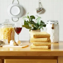 Design Imports Terry Waffle Solid Dishtowel Set 4 Piece, 15X26", Mustard 13 Design Imports Terry Waffle Solid Dishtowel Set 4 Piece, 15X26", Mustard -Design Imports GUEST cd7cdea4 0fd4 47a8 9299 fc5656541b17