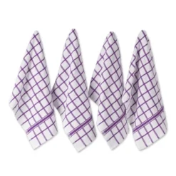 Design Imports Terry Windowpane Dishtowel Set 4 Piece, 16X26", Eggplant 15 Design Imports Terry Windowpane Dishtowel Set 4 Piece, 16X26", Eggplant -Design Imports GUEST ce044f1d a96b 4f7b a807 ee7cb40a5851