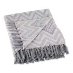 50"x60" Zig-Zag Chevron Throw Blanket - Design Imports -Design Imports GUEST ce851a14 fd17 4aec ba57 218ffd171da7