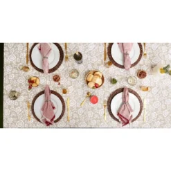 Design Imports Stone Floral Print Outdoor Tablecloth 60X84 13 Design Imports Stone Floral Print Outdoor Tablecloth 60X84 -Design Imports GUEST cf90b962 187a 4e42 8503 f8cb5f84455f 3