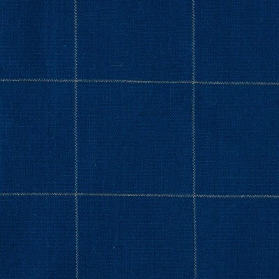 Design Imports Cotton Windowpane Check Tablecloth, Blue Metallic, 60X84" 2 Design Imports Cotton Windowpane Check Tablecloth, Blue Metallic, 60X84" - Image 2