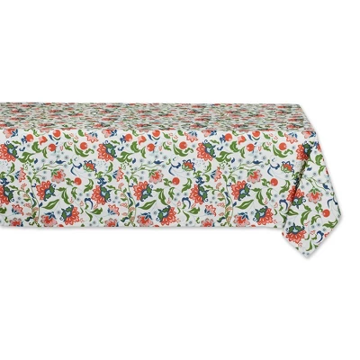 Design Imports Garden Floral Print Outdoor Tablecloth 60X120 11 Design Imports Garden Floral Print Outdoor Tablecloth 60X120 - Image 11