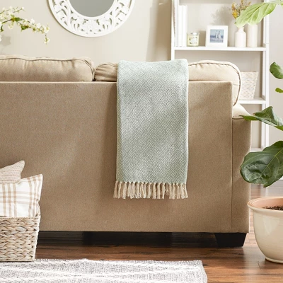 Design Imports Jadeite Diamond Throw 4 Design Imports Jadeite Diamond Throw - Image 4