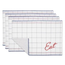Design Imports Eat Embellished Placemat Set/4 -Design Imports GUEST d38128d0 a5e2 4010 97fe 98cf337b9fc1