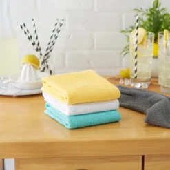 Design Imports Bar Mop Dishtowel Set 4 Piece, Spring, 16X19" -Design Imports GUEST d4a52b01 ce23 43f7 84c0 060ccb1d4681