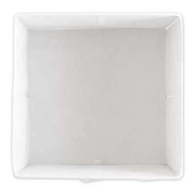 Design Imports Nonwoven Polyester Bin Starburst Gray Square Medium 11X11X5.5 Set/2 1 Design Imports Nonwoven Polyester Bin Starburst Gray Square Medium 11X11X5.5 Set/2