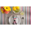 84"x60" Summer Stripe Outdoor Tablecloth - Design Imports: Spill Proof, Machine Washable, Ideal For Picnics & BBQs