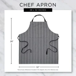 Design Imports Chino Chef Apron Neon Blue -Design Imports GUEST d6ac217a 071b 45ac bad8 4a8d61ef4415