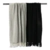 50"x60" Four Square Woven Throw Blanket With Fringe - Design Imports