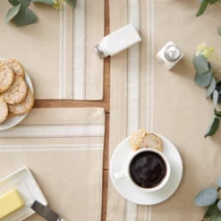 WHITE FRENCH STRIPE PLACEMAT SET/6 10 WHITE FRENCH STRIPE PLACEMAT SET/6 -Design Imports GUEST d7c40b5f a66a 4be6 a8e2 280e711e4a1c