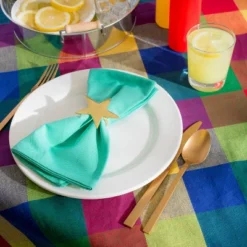 DII Decorative Holiday Napkin Ring Set, 6 Piece, Gold Stars 14 DII Decorative Holiday Napkin Ring Set, 6 Piece, Gold Stars -Design Imports GUEST d8ff4b45 e301 4b15 9af8 412af7aefeb5