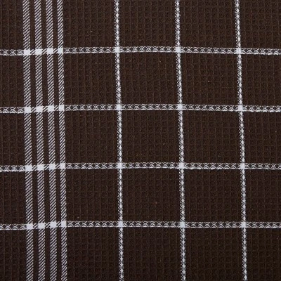 Design Imports Mocha Waffle Weave Dishtowel Set/6 3 Design Imports Mocha Waffle Weave Dishtowel Set/6 - Image 3