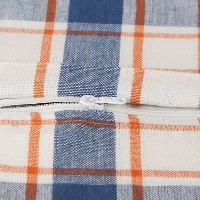 4pk 18"x18" Autumn Plaid And Printed Square Throw Pillow Covers - Design Imports 6 4pk 18"x18" Autumn Plaid And Printed Square Throw Pillow Covers - Design Imports - Image 6