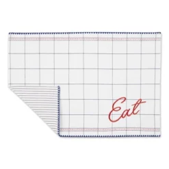 Design Imports Eat Embellished Placemat Set/4 -Design Imports GUEST deec0714 b468 4f99 998c 34a18b298c80