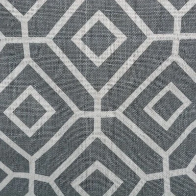 Design Imports Polyester Bin Stained Glass Gray Rectangle Large 17.5X12X15 6 Design Imports Polyester Bin Stained Glass Gray Rectangle Large 17.5X12X15 - Image 6