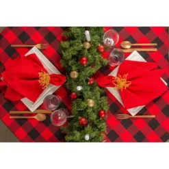 Design Imports Tango Red/Black Buffalo Check Tablecloth 60X104 14 Design Imports Tango Red/Black Buffalo Check Tablecloth 60X104 -Design Imports GUEST e0f59c8e e609 40a1 96ad 8a922991f49e