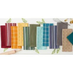 Design Imports Wine Asst Dishtowel & Dishcloth Set/5 -Design Imports GUEST e153ef70 a212 44f3 8818 6c1519568f02