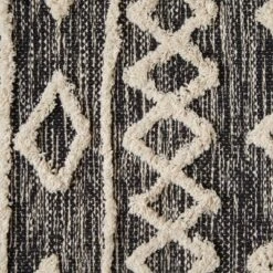 Design Imports Scandinavian Rug - Black - 2 X 3 Ft -Design Imports GUEST e29213e5 731b 428c 879f fb0eecbbe45a