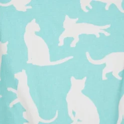 Design Imports Aqua Cat Print Chef Apron -Design Imports GUEST e2bf4d30 3cab 40f1 9e8e e024b656fc6e