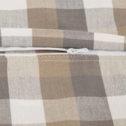 4pk 18"x18" Bleached Square Throw Pillow Covers Stone/Gray - Design Imports